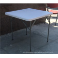 Mesa plegable plástica cuadrada de 80 cm